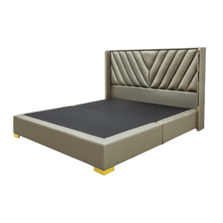 ฐานรองหัวเตียง 6 ฟุต WISDOM DESIGN FURNITURE รุ่น MICKY สีเทา_1